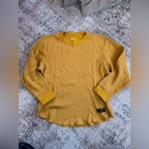 GAP Mustard Long Sleeve Tee